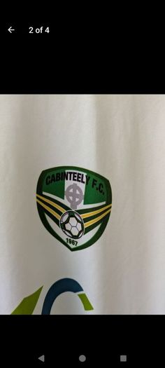 Cabinteely football jersey shirt large mens Uhlsport #13