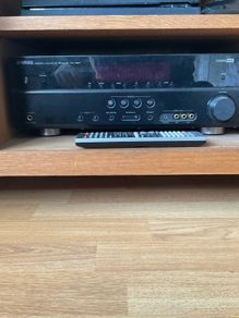 Yamaha reciever and surround sound.
