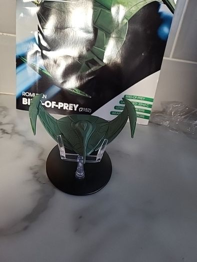 star trek eaglemoss romulan bird of prey