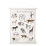 Numero 74 Embroidered School Poster Kit Wild Animal 50x70cm Image 6