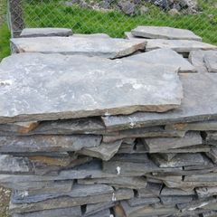 Liscannor stone paving and paving concrete slabs