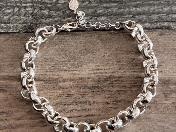 Silver Plated Rolo Bracelet