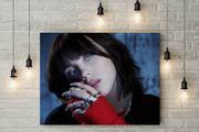 Billie Eilish printed picturfe on pvc foamex board