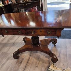 Regency Style Mahogany Table