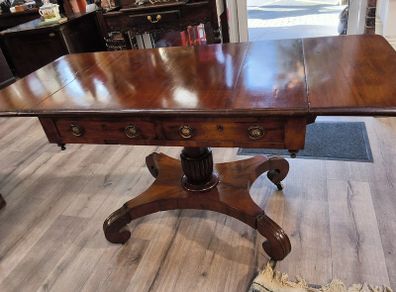 Regency Style Mahogany Table