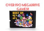 190+ Sega Megadrive Games Multicart Full of Classics!! FREE POST!