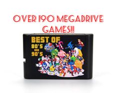 190+ Sega Megadrive Games Multicart Full of Classics!!
