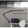EYOCEAN Desk Lamp, LED Desk Lamp with Clamp and Eye-Care Image 2