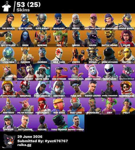 Fortnite account