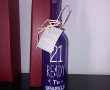 21st Birthday Decorative Bottle