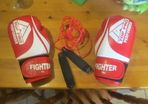 Top Pro  boxing gloves 10 oz and skipping rope