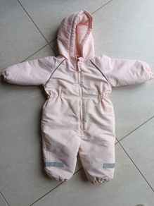 Baby girl snowsuit 9-12 months