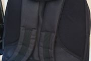big black backpack bag