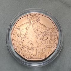 Austria 5 Euro Copper Uncirculated Coin 2025 - Jump for Joy