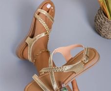 Gold Sandals