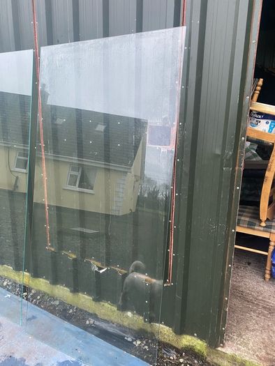 Glass top for table