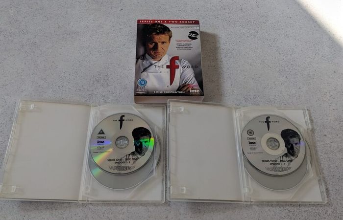 The F Word Series 1 & 2 - Gordon Ramsey (6 Disc Set)