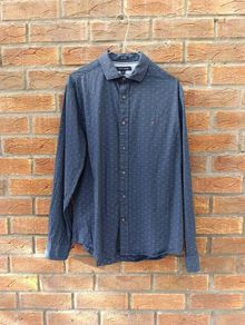 Tommy Hilfiger Button Down Shirt Mens Medium M