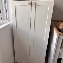 IKEA Platsa children's wardrobe with panelled doors.