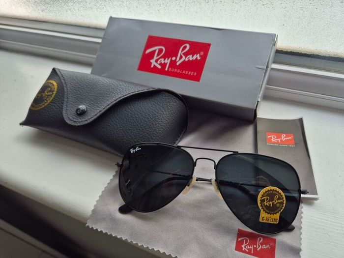Ray-Ban Aviator Black Sunglasses