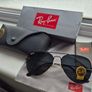 Ray-Ban Aviator Black Sunglasses Image 5