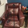 Leather sofa in very good condition!! Image 4