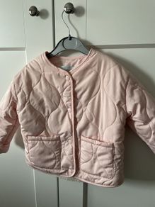 Leigh Tucker Willow baby girl jacket pink
