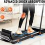 Under Desk Treadmill Walking Pad with Handle Bar Image 2