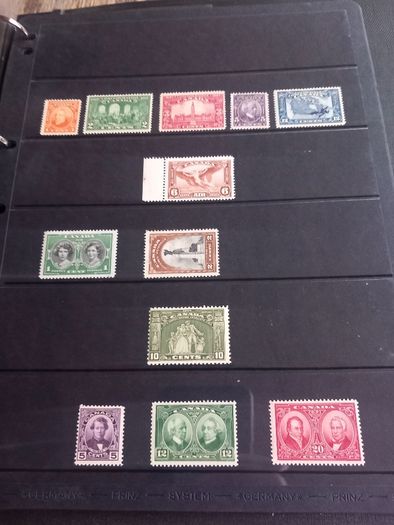 Canadian stamps, some rare, D18 Free Reg post