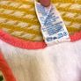Vintage German 70s 80s summer sleeping bag 96 cm long 1980 flowers Sarah K Holly Hobbie Image 2