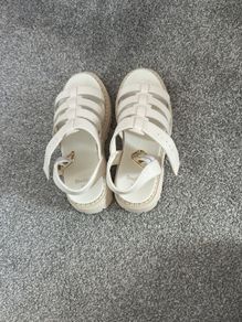 Cream River Island Sandals