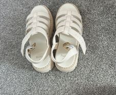 Cream River Island Sandals