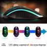 Gaming Keyboard and Mouse and Mouse pad and Gaming Headset, Wired LED RGB Backlight Bundle for PC Gamers Users - 4 in 1 Image 5
