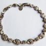 Vintage 18K White Gold Plated Bracelet length 8" Image 5