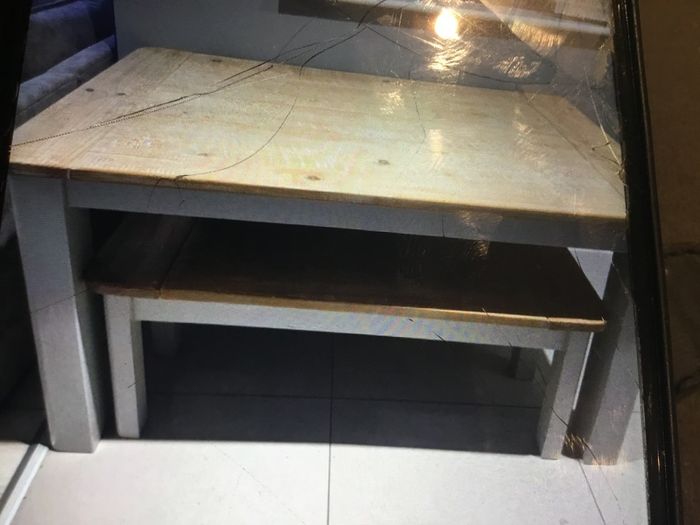 NEXT table and chairs