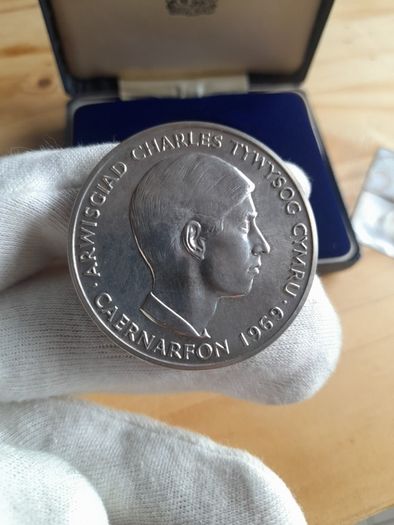 1969 Investiture Prince Charles Silver Medal