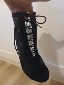 Black high heels