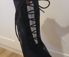 Black high heels