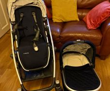 Uppababy Vista baby buggy travel seat system