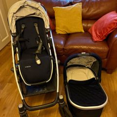 Uppababy Vista baby buggy travel seat system