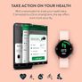 Doro Watch - Smart Watch for Seniors - Fitness Watch - Digital Watch - Activity Tracker - Water Resistant - Step Counter - Health Tracker - Touch Screen - (Pink/ White) Image 7