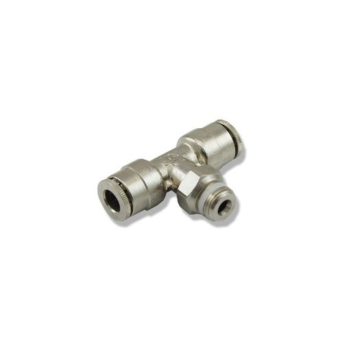 Metal T-connector 6mm with 1/8" thread