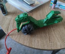 Vtg 1984 Mattel MOTU He-Man & Masters of Universe ROAD RIPPER & Rip Cord Vehicle
