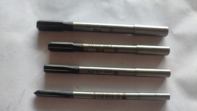 IN STOCK. Lot of 4 Carbide Reamers 5mm 6mm 7mm 8mm BK8 USSR Soviet NOS.