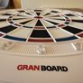 GranBoard 3s White Edition Dartboard with 12 KOTO Soft-Tip Darts Image 3