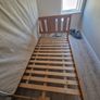 4ft Wooden Bed and Mattress Image 3