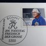 Frederick the Great 5 Deutsche Mark coin in stamp cover Image 3