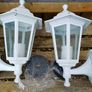 Vintage Aluminium Outdoor Wall Lanterns Image 2
