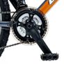 18" Coyote Illinois Gents Alloy FS, 21 Speed, Grey/White Image 6