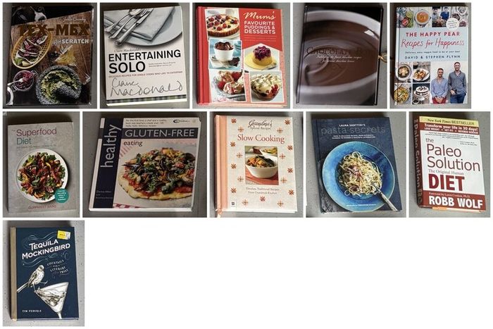 Cookbooks bundle, 11 books (Happy Pear, Tex-Mex, Pasta Secrets and more)
